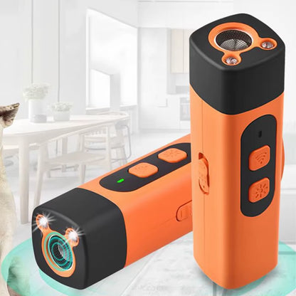 Ultrasonic Dog Repellent Bark Shield the Barkshield Pro Bark Shield anti Bark Device for Dog with Hd Display and Led Flashlight