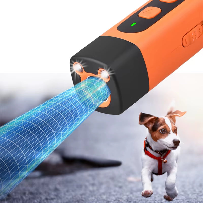 Ultrasonic Dog Repellent Bark Shield the Barkshield Pro Bark Shield anti Bark Device for Dog with Hd Display and Led Flashlight