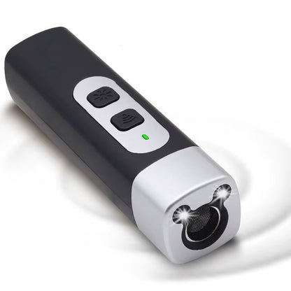 Ultrasonic Dog Repellent Bark Shield the Barkshield Pro Bark Shield anti Bark Device for Dog with Hd Display and Led Flashlight