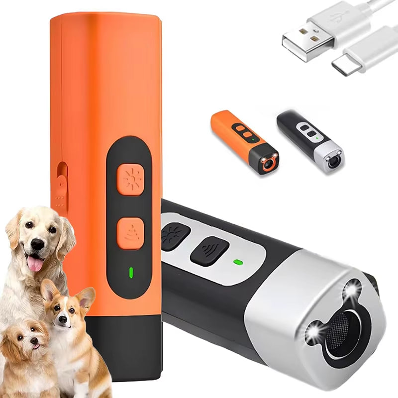 Ultrasonic Dog Repellent Bark Shield the Barkshield Pro Bark Shield anti Bark Device for Dog with Hd Display and Led Flashlight